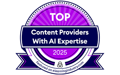 Top Content Provider for With AI Expertise, 2025 - elearningindustry.com